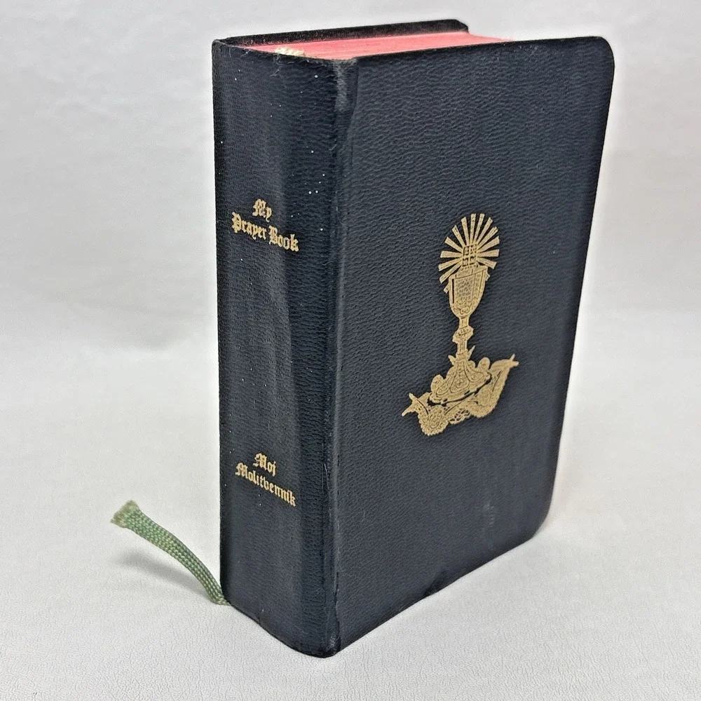 My Prayer Book Moj Molitvennik American Catholic Greek Rite 1957 Braddock PA 50s